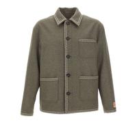 Gary Overshirt - male - Golden Goose - Light Jackets - Gray - L - Jackets L