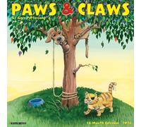 Gary Patterson's Paws N Claws 2025 12 X 12 Wall Calendar