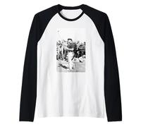 Gary Player British Golf Open Practise 1972 Raglan Baseball Tee