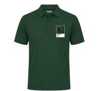 Gary Player Golf Icon Frame Men's Polo Shirt - Bottle Green / L