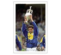 GARY SPEED Signed 6X4 Inch Photo Print Pre Printed Signature LEEDS UNITED Football Autograph Gift