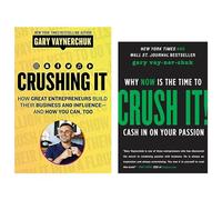 Gary Vaynerchuk 2 Books Collection Set (Crush It! & Crushing It!)