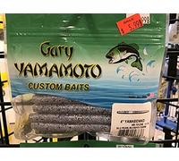 Gary Yamamoto 4" SENKO BLUE PEARL W/BLACK & HOLOGRAM FLAKE (10 PACK)