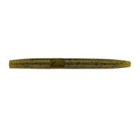 Gary Yamamoto 4" SENKO GREEN PUMPKIN W/LARGE BLACK FLAKE (10 PACK)