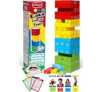 Garybank Social Emotional Learning Activities Age 4+ & Feelings Game - SEL Tower W/56 Emotion Cards, Kids Emotion Regulation Coping Skills Toys, Play Therapy Games for Kid Counselors, Ages 6+
