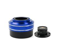 GARYBCD Hole Racing Simulator Game Steering Wheel Quick Release Adapter 70MM Fit for MOZA Simagic M10 A/Mini Euro Truck QR040(Red)(Blue)