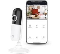 Garza Smart - IP Design WiFi Indoor Smart Surveillance Camera, High Resolution 1080p HD, Motion Sensor, Night Vision, Two-Way Audio, WiFi 2.4 GHz, Remote Control by App