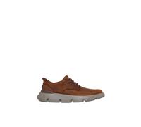 Garza Smooth Toe Bungee Lace Slip-Ins Dark Brown Skechers Dark Brown 11