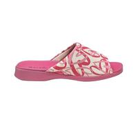 Garzón - Garzón 2530.225 Women's House Slippers - Open with Hearts - Tudor Mora Colour - Textile, Tudor Blackberry, 7 UK