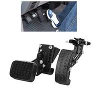 Gas and Brake Pedal Extenders, Universal Anti Slip Accelerator Brake Pedal Extensions, Adjustable Length and Angle Vehicles Pedal Extenders with 87 Pcs Brake Pedal Extender Kits, for Most Cars