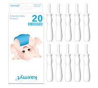 Gas and Colic Reliever for Babies, Effective Instant Constipation Relief for Babies, Natural Solution for Baby Colic and Gas Relief (20 Count, White)