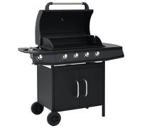 Gas Barbecue Grill 4+1 Cooking Zone Stainless Steel BBQ Multi Colours vidaXL