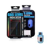 Gas Bottle Level Indicator 2 Pcs, Magnetic Gas Tank Level Indicator Reusable| Magnetic Gas Cylinder Tool | Practical Propane Butane LPG Fuel Gas Tank Level Indicator Magnetic Gauge Bottle