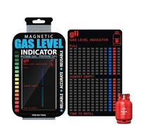 Gas Bottle Level Indicator 2Pcs,Gas Level Indicator for Gas Bottles,Gas Cylinder Tool,Black Gas Tank Level Indicator,for Butane,Propane,Liquefied Petroleum Gas Fuel Tanks