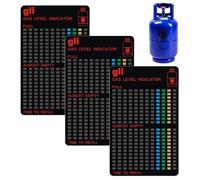 Gas Bottle level Indicator, 3PCS Reusable Magnetic Gas Level Indicator for Propane Butane LPG Fuel, Accurate gas Monitor For Caravan Motorhome Travel Home Kitchen