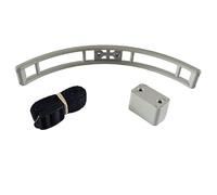 Gas Bottle Wall Bracket/Spacer/Securing Strap - Grey - Motorhome Caravan Campervan RV