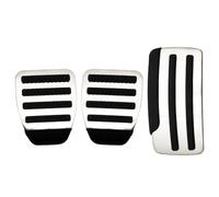 Gas Brake Foot Pedal Pad Fuel Brake Footrest Pedal Stainless Steel Styling For Nissan Xtrail T31 ROGUE Qashqai J10 Teana Altima(MT)