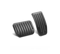 Gas Brake Pedal Pad Rest Anti-Slip Styling For Tesla For Model 3 For Highland 2Pcs Car Accelerator Brake Pedal Aluminum Alloy Foot Interior Modification Accessories(Black,Model 3)