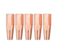 Gas Brazing Torch Nozzles 5pcs Set for Oxygen Propane Acetylene for mapp Gas - Brass Welding Tips for Jewellery Making Plumbing Maintenance Kit(Propane Version)