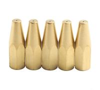 Gas Burner Nozzle Set 5-Piece for Welding Torch & Blowtorch - Propane Acetylene for Mapp Gas Compatible - Brazing Bitumen Sheets Welding Garden DIY Metal 0.5-2 mm (Acetylene Version)