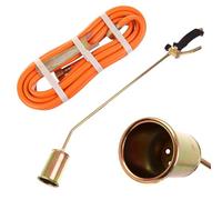 Gas Burner - roof Torch for Burning Roofing Felt. 1 m Gas + 5 m Hose. Propane-Butane Burner.