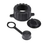 Gas Can Parts Kit Spout Screw Cap Stopper Cap Rear Vent Gasket Tether Cap Durable ABS Plastic Replacement for Midwest Scepter Moeller Eagle Gott Igloo Blitz StanCan RotopaX Fuel (Large oil nozzle