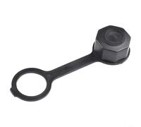 Gas Can Rear Vent Cap Replacement 8 Pack with O For Ring Gasket and Tether Leash For Plastic Fuel Containers For Gott Wedco