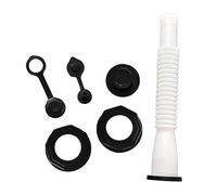 Gas Can Spout Replacement Sealing Automotive Gas Can Nozzle Funneling Accessory for Water Fuel Engine Oil Liquids Cars, White