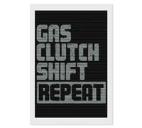 Gas Clutch Shift Repeat Diamond Painting Kits for Adults Full Round Dril Diamond Art for Home Wall Decor 8"x12"