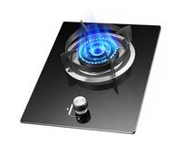 Gas Cooker 1 Burner,4.5KW Gas Stove,Gas/LP Gas Conversion Stove,with Flameout Protection,for Home Kitchen Motor Home Camp(LPG)