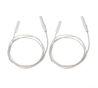 Gas Cooker Ignition Electrode, 2pcs 900mm Wire, Spark Replacement Part, High Voltage Ceramic Ignitor, Easy Install for Gas Stove Range Repair(40mm)