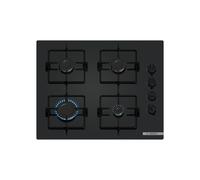 Bosch POP6B6K30, Series 2, Gas Hob, 4 Burns, 60 cm, Black Tempered Glass
