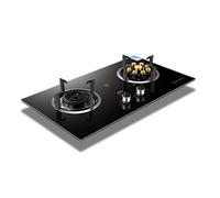 Gas Cooktop Stove Top 2-Burner Built-In Natural Gas Stove Cooker Tempered Glass Cooktop Stove LPG/NG Gas Cooker Strong Flame Gas Stove Kitchen Cooking (Size : NG)