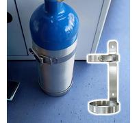 Gas Cylinder Stand Mount Bracket for Oxygen, Nitrogen, Propane Tanks - Secure Holder for Home and Commercial Use
