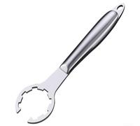 Gas Cylinder Valve Spanner, Metal Propane Tank Wrench Tool for Pressure Reducing Valve, Non-Slip Bottle Opener Key and Gas Canister Removal