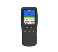 Gas Detector, 9 In 1 Air Quality Monitor Indoor Outdoor PM2.5, PM1.0, PM10, HCHO, Detector Tester Temperature And Humidity Sensor for Home and RV