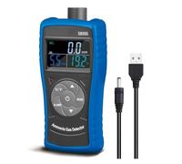 Gas Detector Ammonia Gas Detector Tester Monitor Particle Professional Meter For Industry Home Factory Air Purifier Quality Deco(Blue)