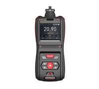 Gas Detector, Handheld Nitrogen Leaker Alarm Meter Concentration Tester Purity Tester N2 Portable Pump Suction, Range 0-100% Vol