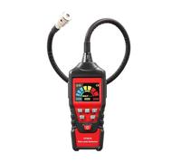 Gas Detector, High Precision HT601A HT601B Gas Leak Detector 0-1000PPM Sound & Screen Alarm Combustible Flammable Natural Methane(HT601A)