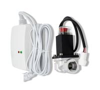 Gas Detector, Natural LPG Gas Leak Sensor Detector with Solenoid Valve Shut Off Pipeline Leakage Alarm Safety for Work, Home