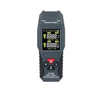 Gas Detector, Professional Digital Electromagnetic Field Radiation Tester Magnetic Electric Strength EMF Detector with Temperature Measurement for Work, Home