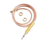 Gas Fireplace Cooker Thermocouple M8 Thermocouple Common Thread Garden Kitchen Common Thread Probe High Sensitivity(90cm)