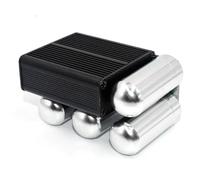 Gas For Tank Decoration Stainless Steel For Tamiya For SCANIA 770S For VOLVO 750 For ACTROS 3363 For MAN TGX For KING 1/14 RC Car Parts Rc Drift Cars Parts