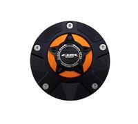 Gas Fuel Tank Cap/Fit For Honda CBR650F CBR 650 F CB 650F 2015-2020 Motorcycle Quick Convenient Release Cover CBR650F LOGO Gas Fuel Tank(Orange)