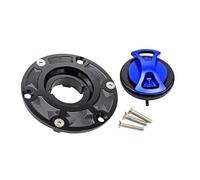 Gas Fuel Tank Cap For Aprilia RS50 RS125 RS250 RSV1000 For Tuono 1000 RS660 Motorcycle Fuel Gas Tank Cap Cover(Bl-ue)