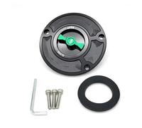 Gas Fuel Tank Cap For ER4N ZX14 ZX14R ZX9R ZX 9RE ZX9RF ZZR 600 ZZR1200 ZRX1200R Motorcycle Fuel Tank Cap Cover(Black Green)