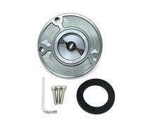 Gas Fuel Tank Cap For ER4N ZX14 ZX14R ZX9R ZX 9RE ZX9RF ZZR 600 ZZR1200 ZRX1200R Motorcycle Fuel Tank Cap Cover(Titanium Black)