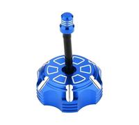 Gas Fuel Tank Cap For Yamaha For Raptor 700R 80 2005 2006 2007 2008 RT100 TTR110 CNC Racing Gas Fuel Tank Cap With Vent Cap Compatible(Bl-ue)