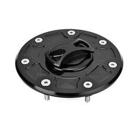 Gas Fuel Tank Cap For ZR 1100 750 550 400 For ZEPHYR GPZ1100 ZRX 400 400II ZR-7 Oil Tank Cover Motorcycle Gas Fuel Tank Cap(Black)