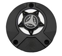 Gas Fuel Tank Filler Cap CNC Aluminum Keyless Motorcycle Fuel Gas Tank Cap Cover For Yam&aha FZ6 Fa&zer 2004-2011 2005 2006 2007 2008 2009 2010 FZ 6